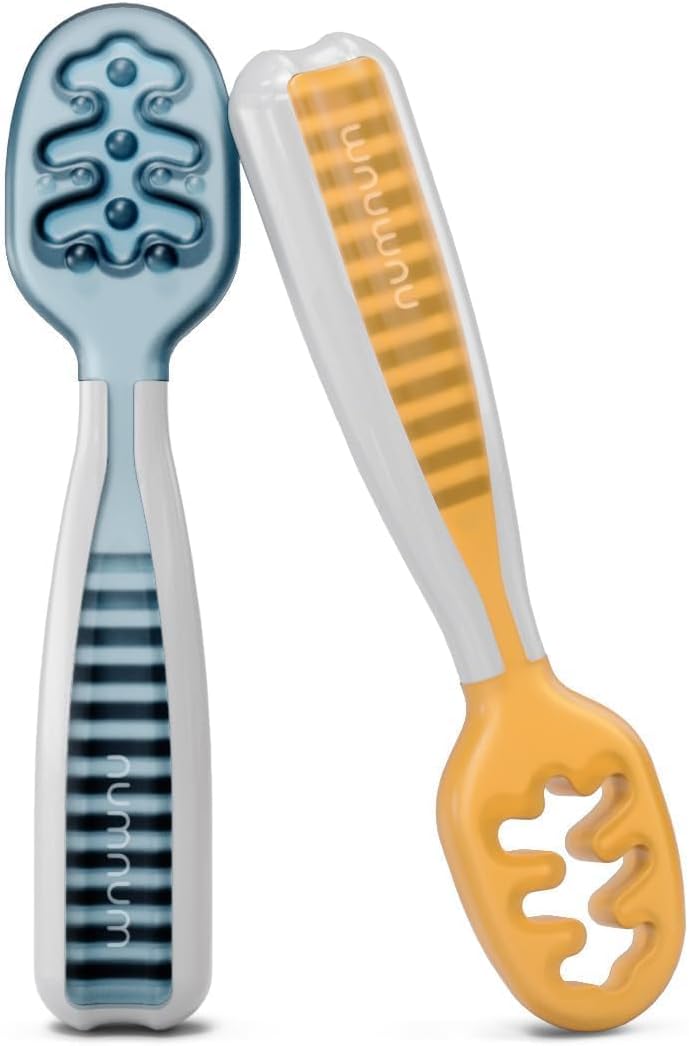 NumNum GOOtensils™ | Baby Self-Feeding Spoons for Baby Led Weaning (BLW)