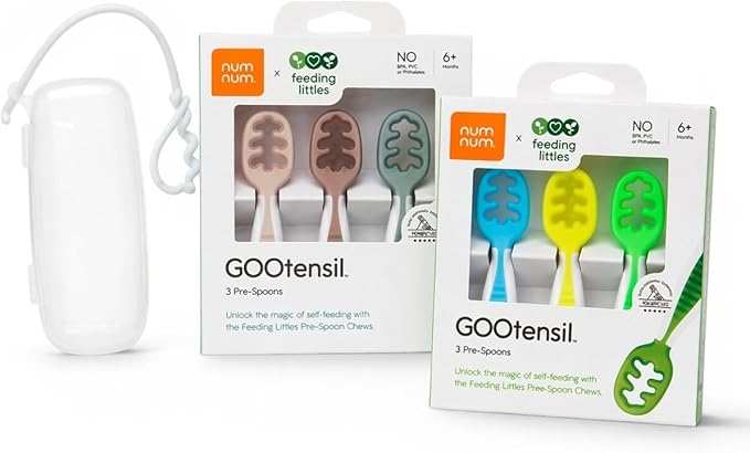 Baby Self Feeding Spoons and Beginner Bowls : NumNum®