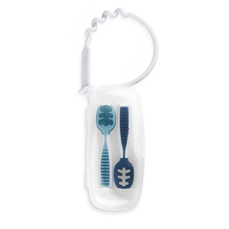 NumNum GOOtensils™ Travel Set | Baby Spoons with Carrying Case