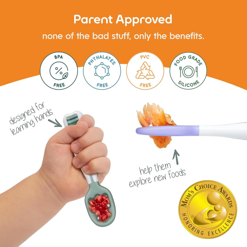 Baby Self Feeding Spoons and Beginner Bowls : NumNum®