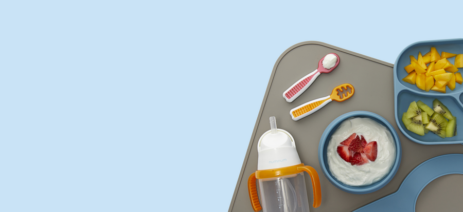 Baby Self Feeding Spoons and Beginner Bowls : NumNum®