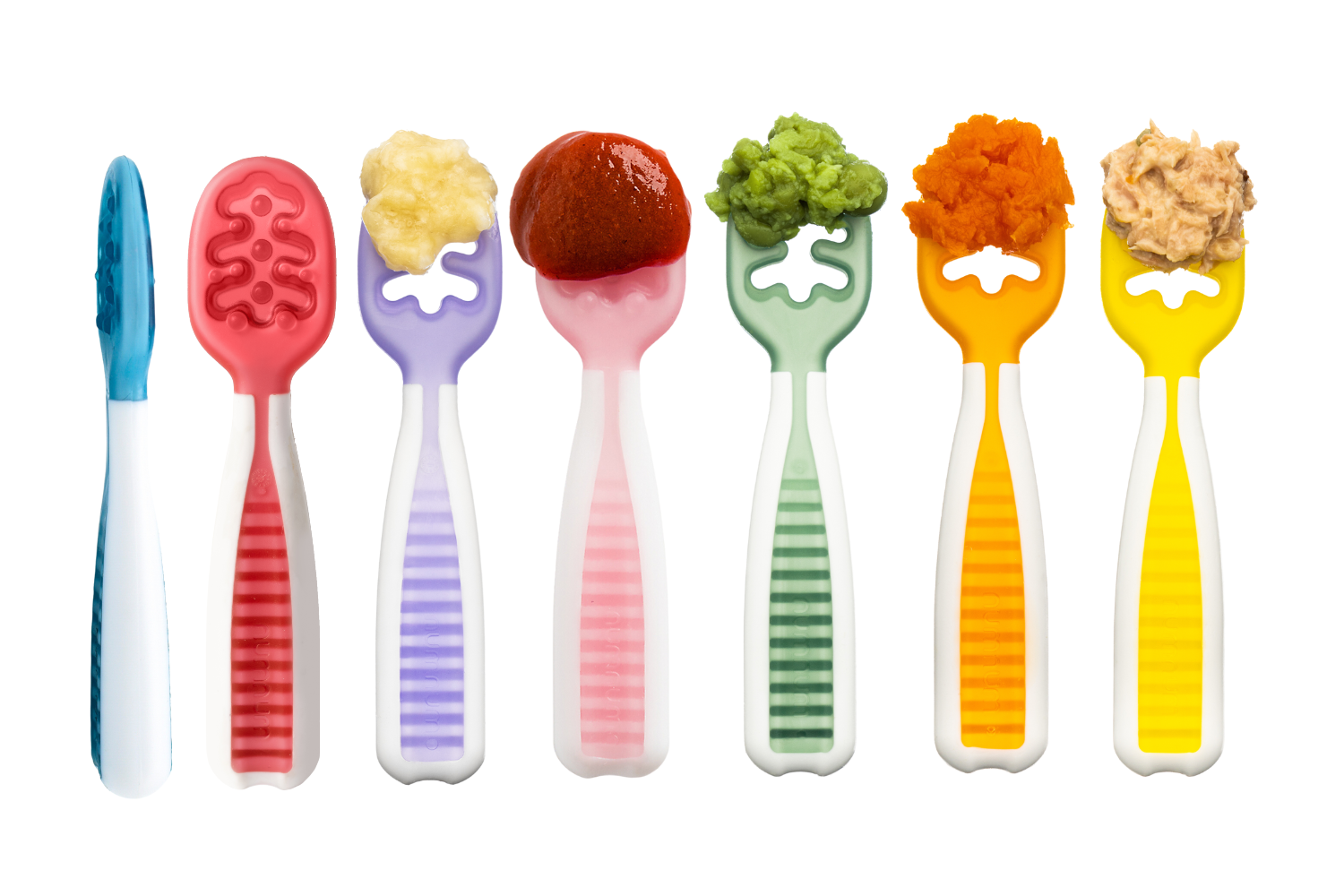 Baby Self Feeding Spoons and Beginner Bowls : NumNum®